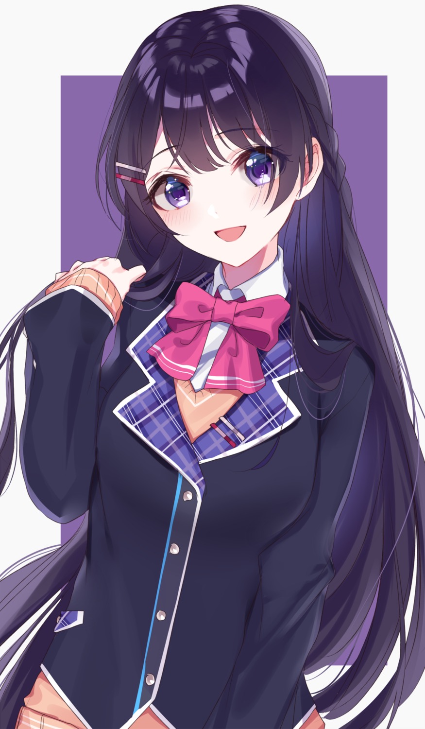 misumi nijisanji seifuku sweater tsukino_mito