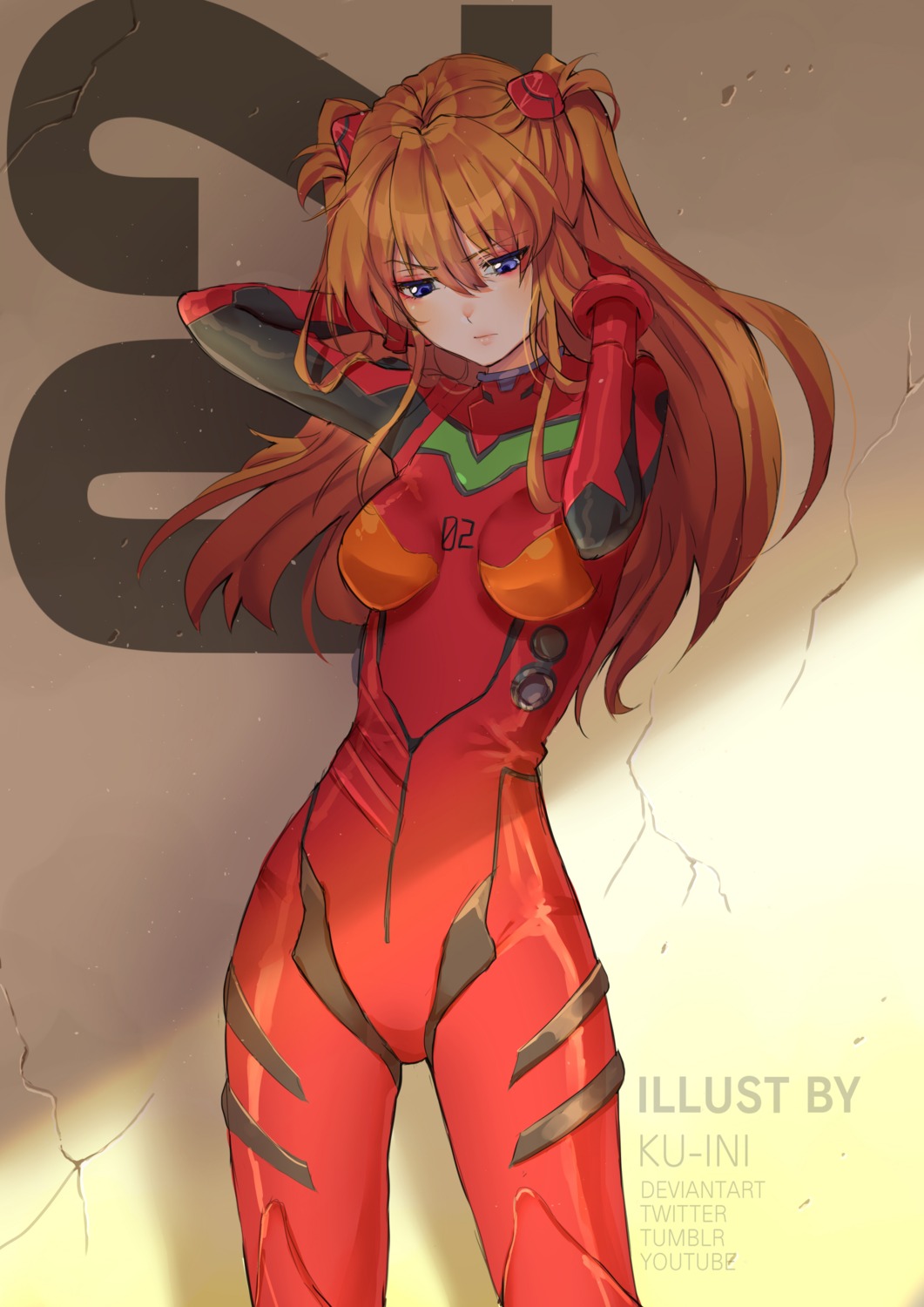 bodysuit kuini neon_genesis_evangelion souryuu_asuka_langley