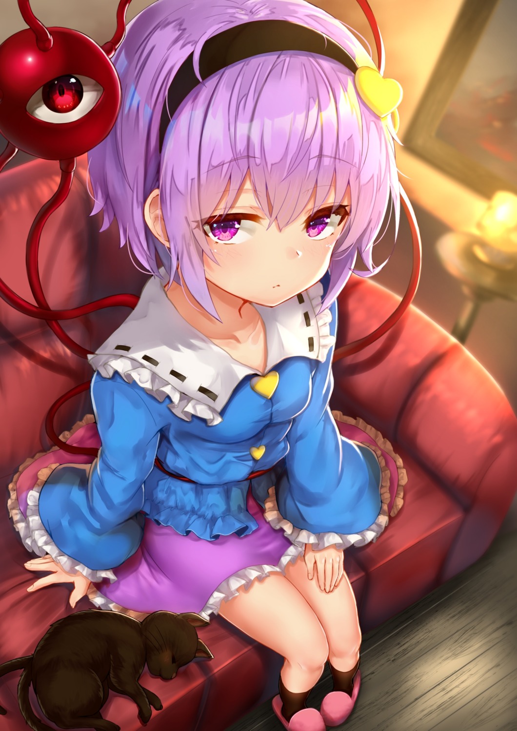 kaenbyou_rin_(cat) komeiji_satori neko touhou wowoguni