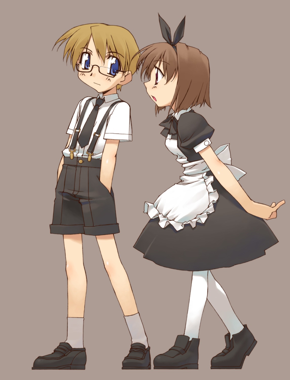 kanzaki_hiro maid megane