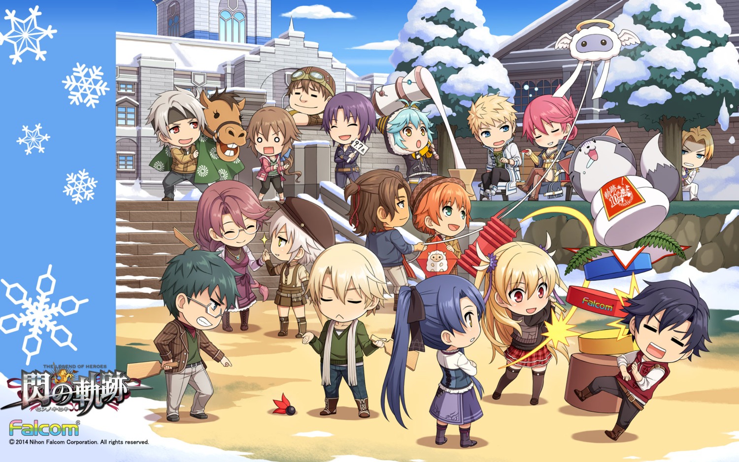 alisa_reinford angelica_rogner chibi crow_armbrust eiyuu_densetsu eiyuu_densetsu:_sen_no_kiseki eliot_craig emma_millstein enami_katsumi falcom fie_claussell gaius_worzel georges_nome jusis_albarea laura_s_arseid machias_regnitz millium_orion patrick_hyarms rean_schwarzer sara_valestein towa_herschel