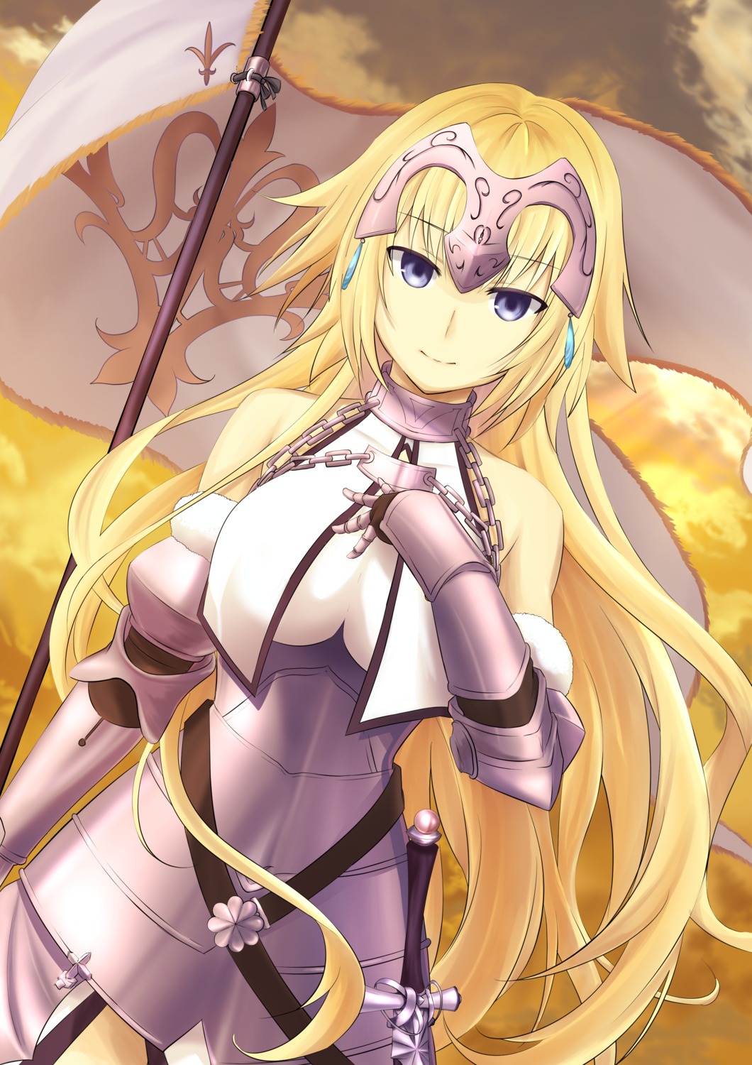armor aya_(pixiv24068952) fate/apocrypha fate/grand_order fate/stay_night jeanne_d'arc jeanne_d'arc_(fate) sword