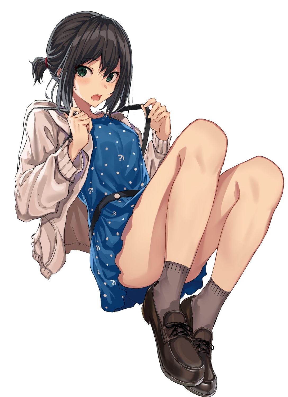 dress fubuki_(kancolle) heels kantai_collection oweee