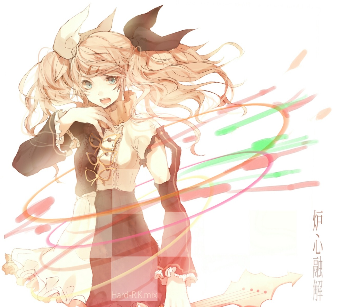 kagamine_rin meltdown_(vocaloid) tetsuo vocaloid