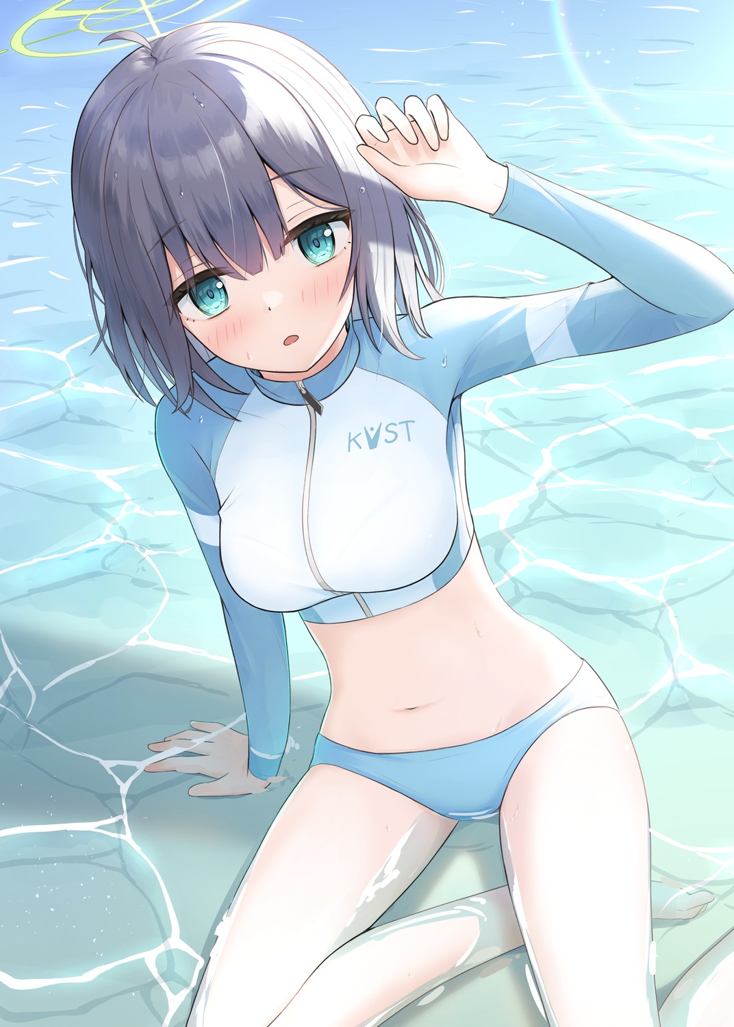 bikini blue_archive cpk_prd gym_uniform halo sorai_saki swimsuits