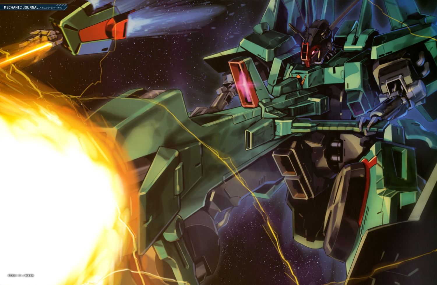 gun gundam gundam_zz io_takuya mecha zeta_gundam