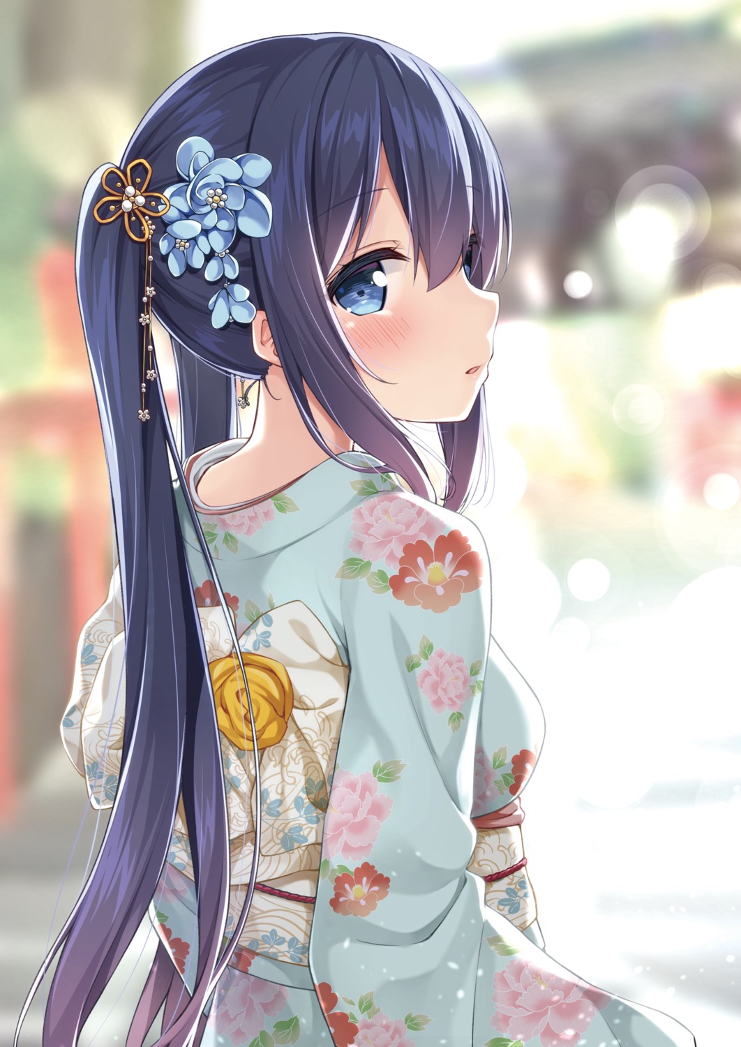 karutamo kimono rakugaki-chan