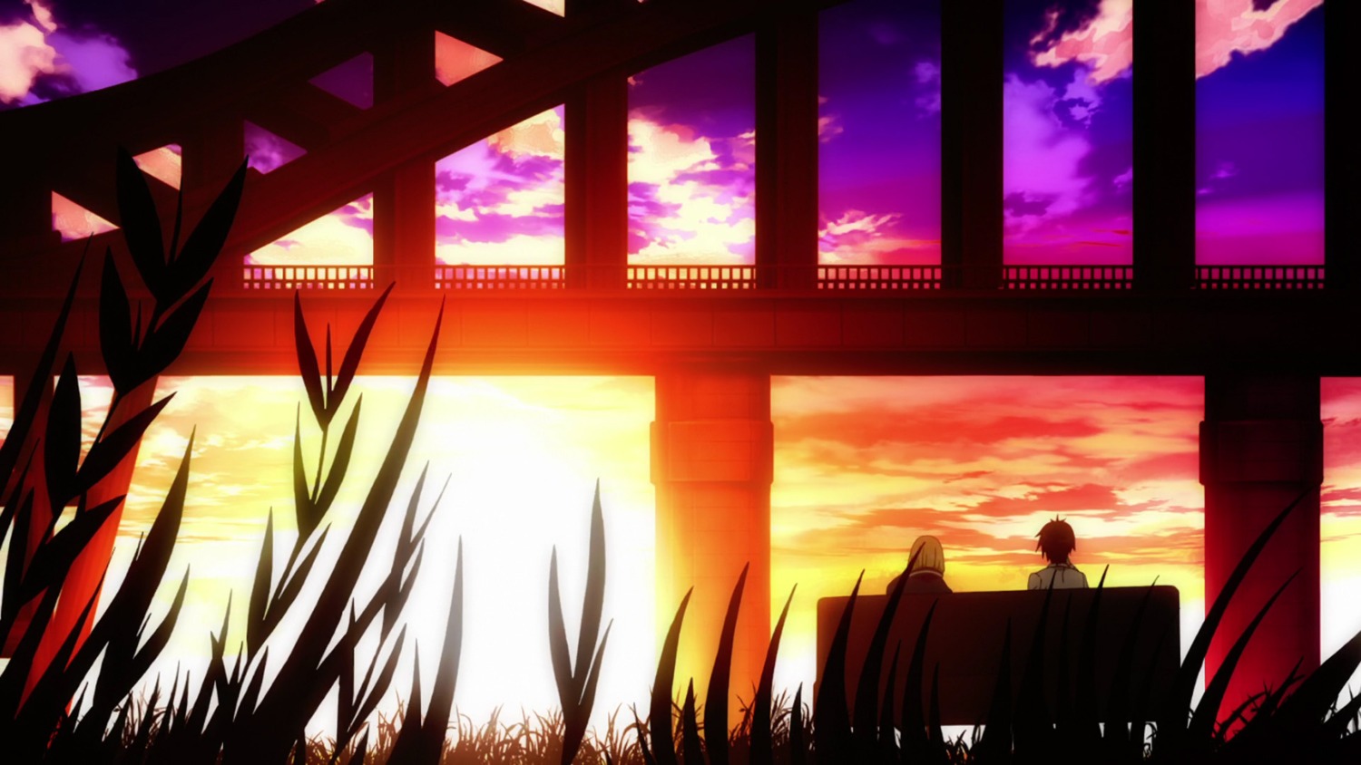 arakawa_under_the_bridge cap endcard ichinomiya_kou landscape nino_(arakawa) wallpaper