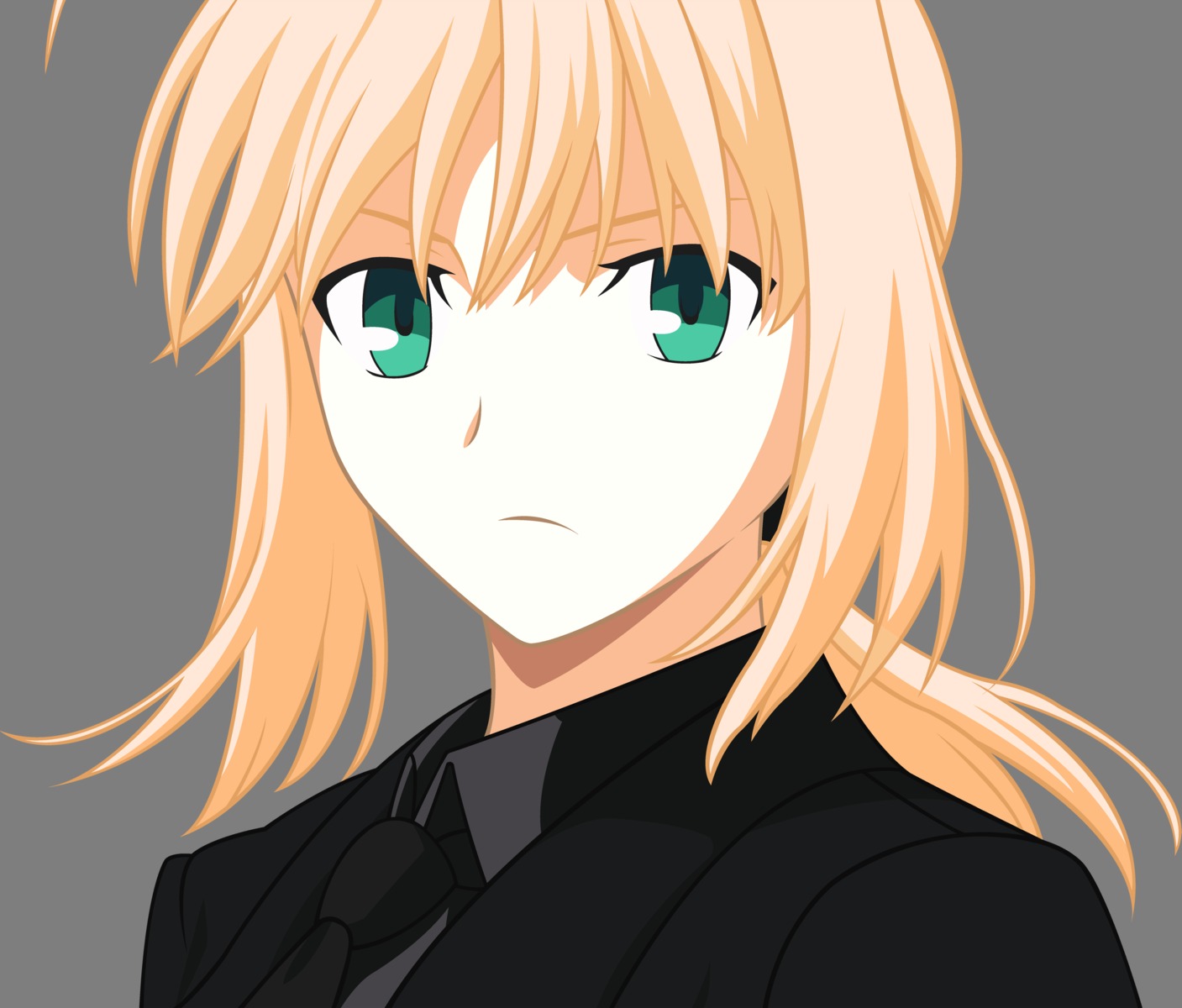 fate/stay_night fate/zero saber transparent_png vector_trace