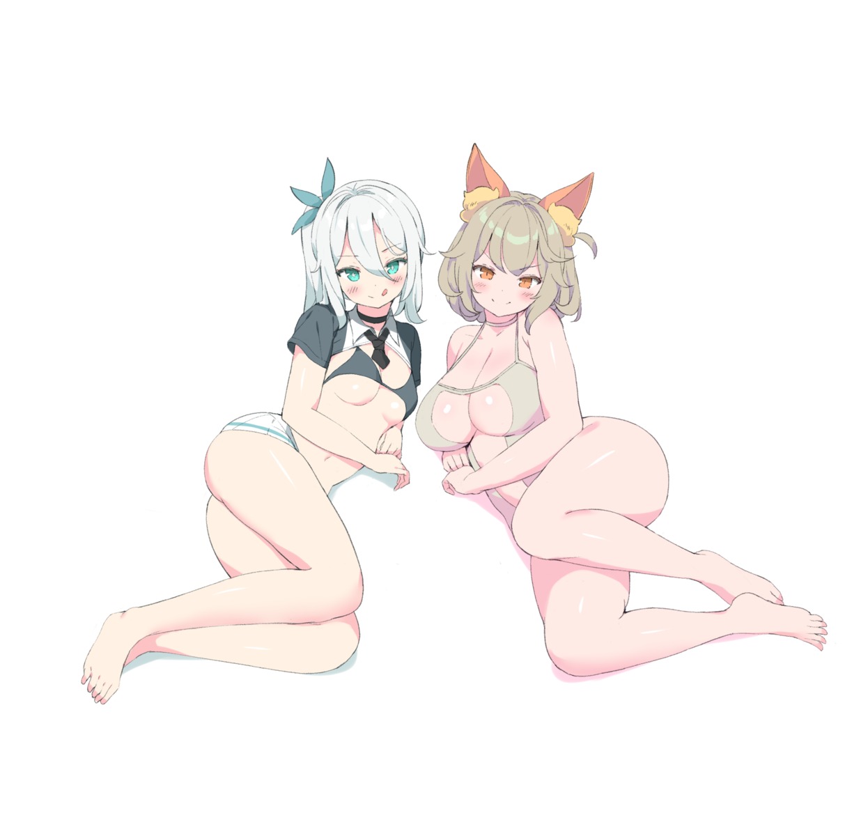 animal_ears bikini_top swimsuits tagme