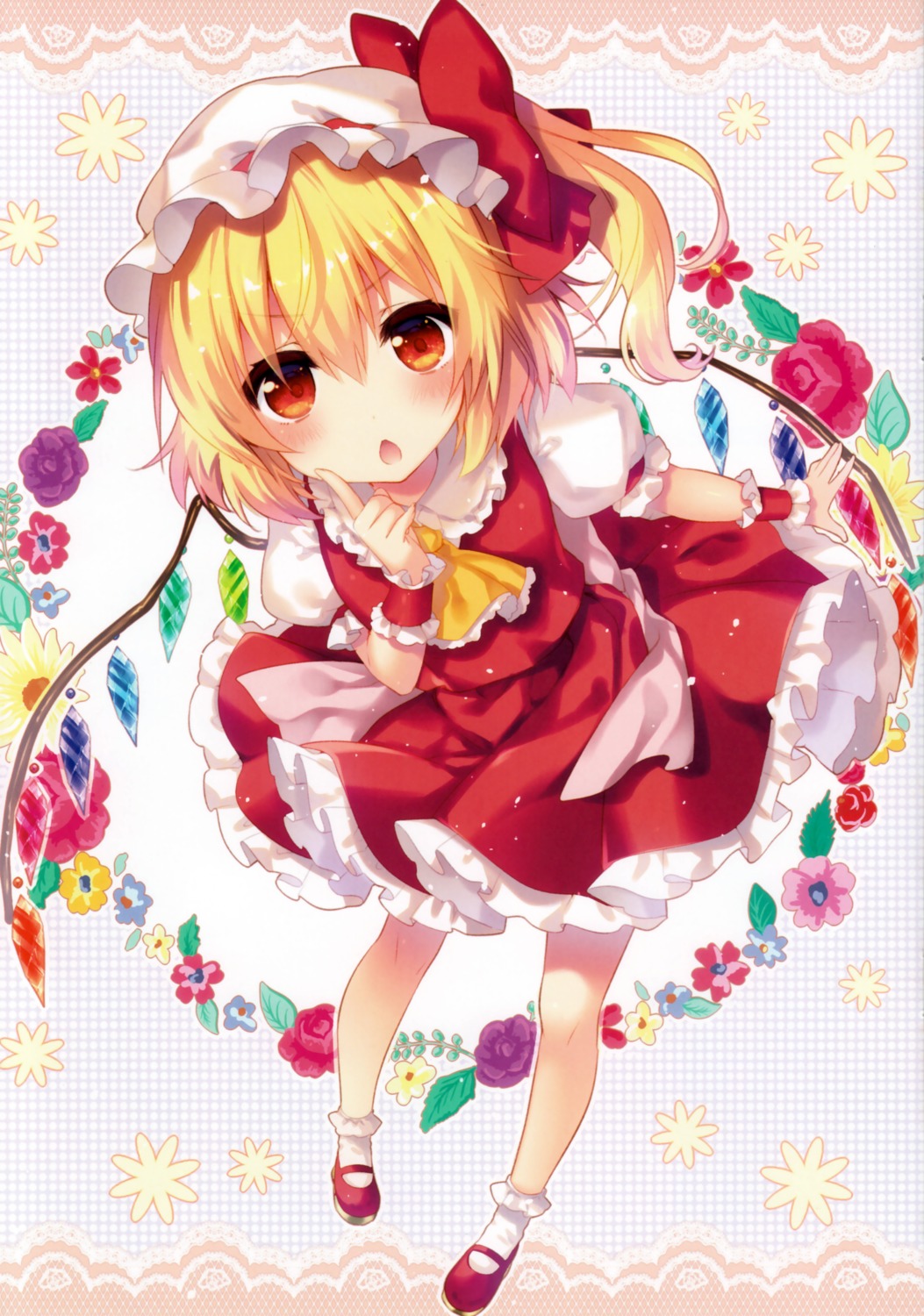 eterna flandre_scarlet riichu touhou wings