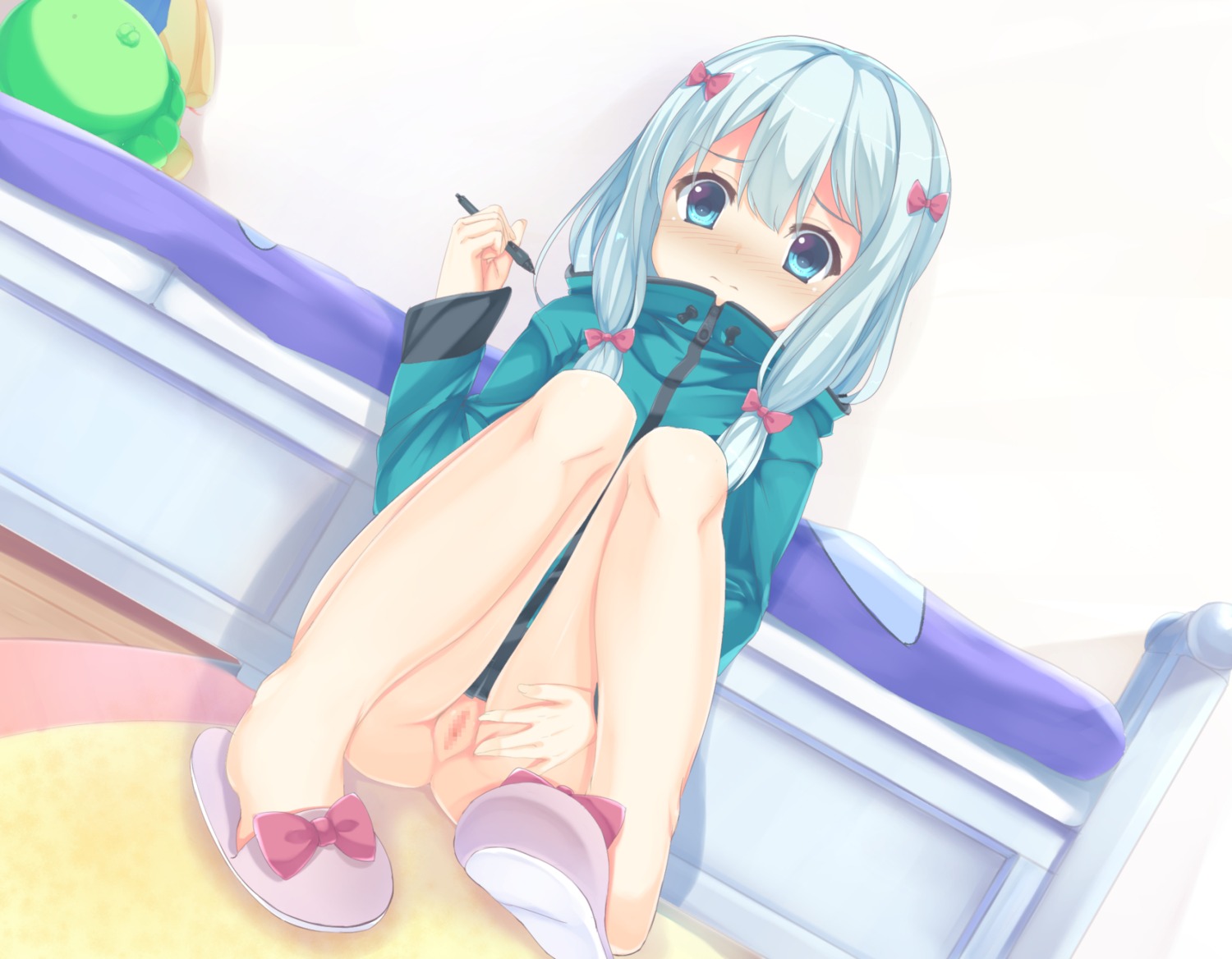 bottomless censored eromanga-sensei izumi_sagiri loli pussy segaxtu