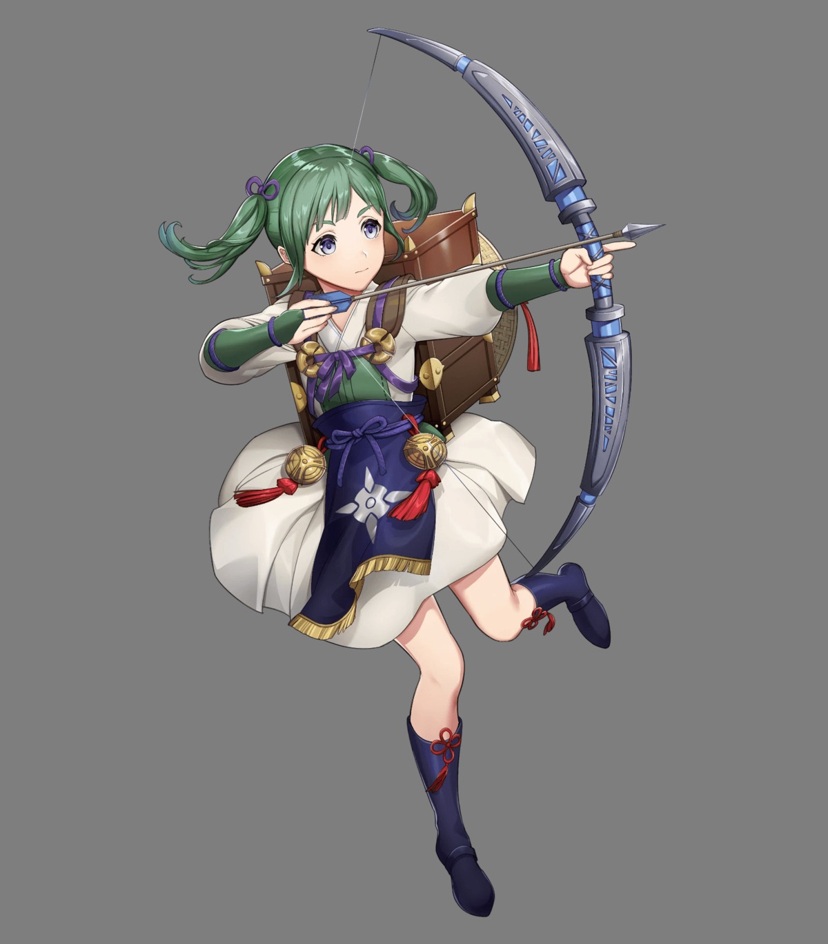 fire_emblem fire_emblem_heroes fire_emblem_if japanese_clothes midori_(fire_emblem) mikurou nintendo weapon