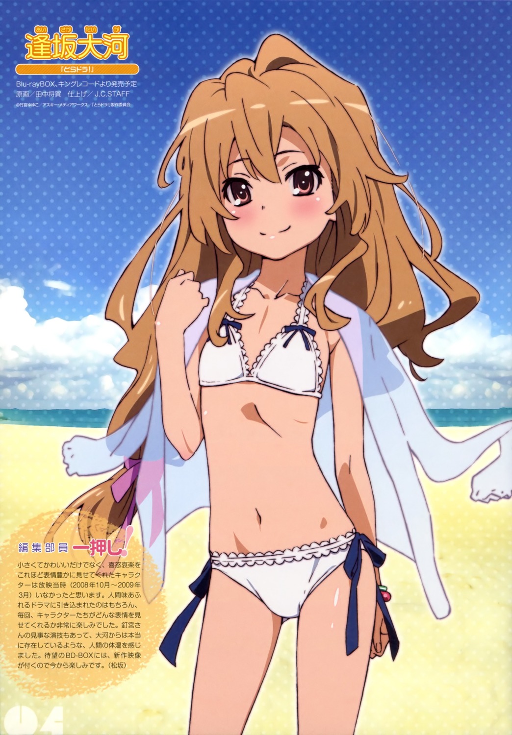 aisaka_taiga bikini swimsuits tanaka_masayoshi toradora!