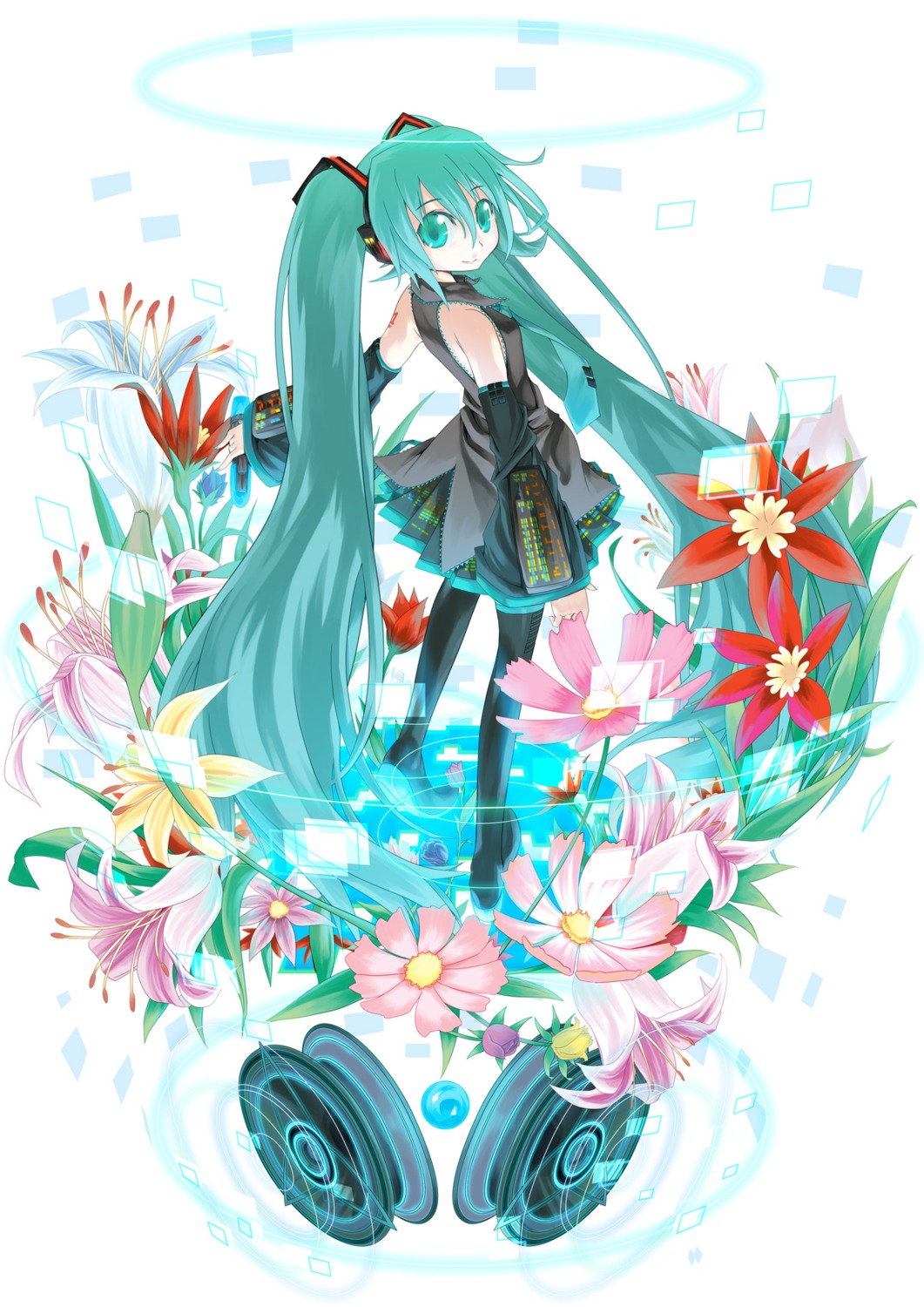 hatsune_miku he3 vocaloid