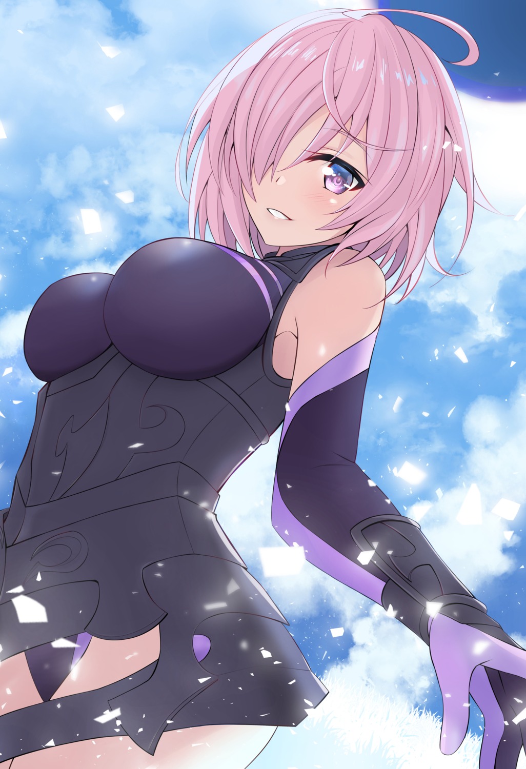 armor fate/grand_order leotard mash_kyrielight naopy