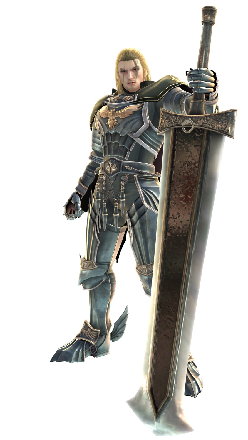 armor male namco siegfried_schtauffen soul_calibur soul_calibur_v sword weapon