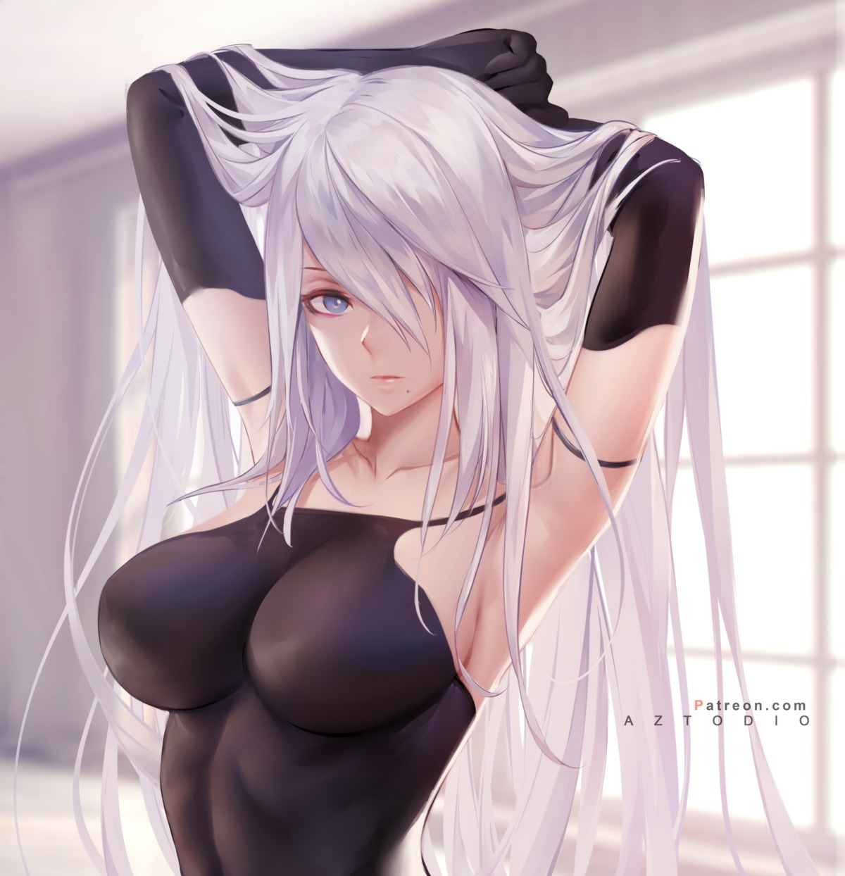 azto_dio mecha_musume nier_automata no_bra yorha_type_a_no._2