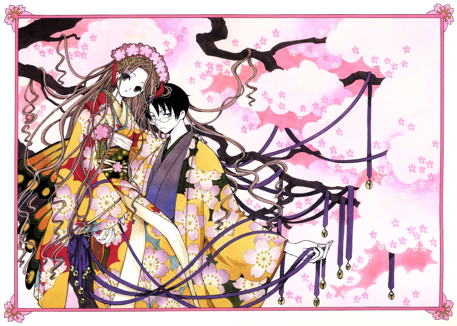 clamp tsuyuri_kohane watanuki_kimihiro xxxholic