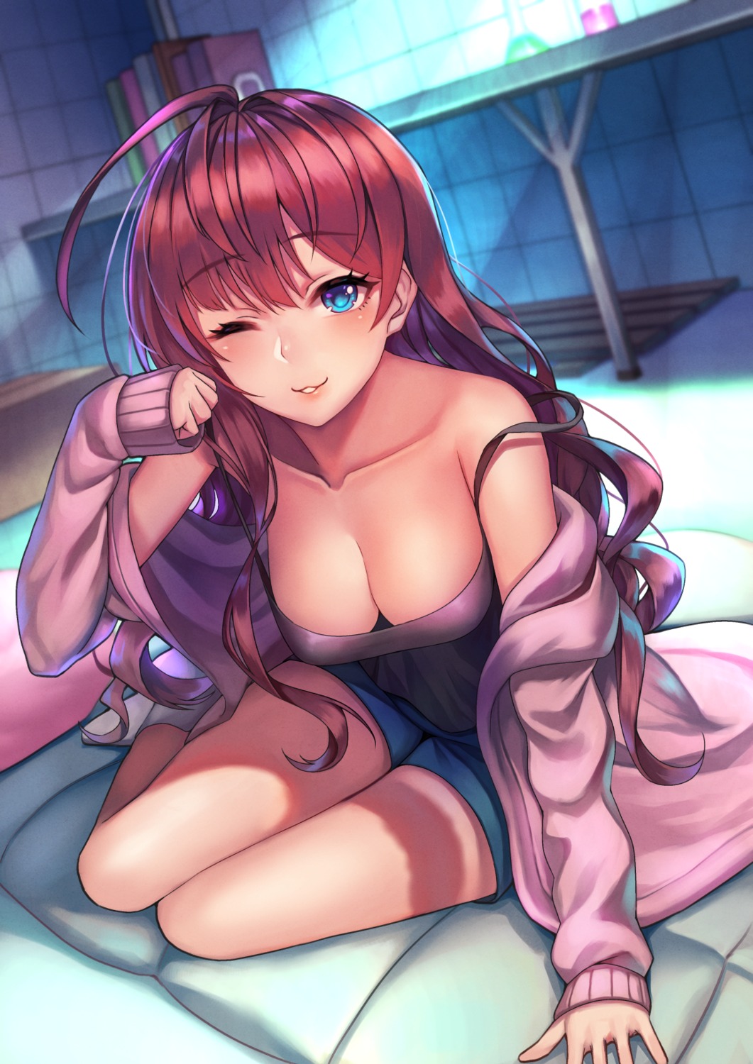 cleavage hrtyuk ichinose_shiki the_idolm@ster the_idolm@ster_cinderella_girls