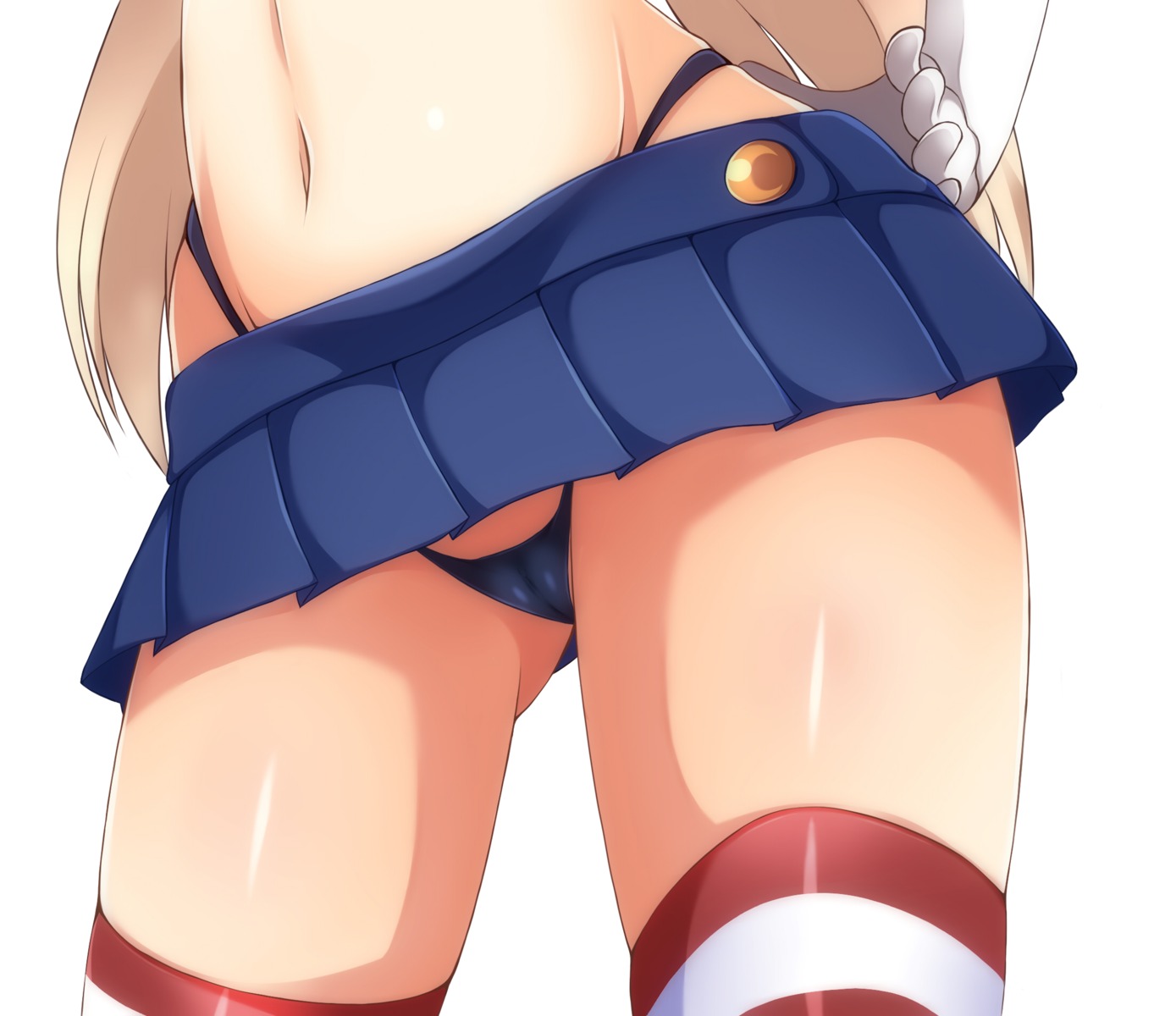 cameltoe kantai_collection shimakaze_(kancolle) thighhighs thong zack_(haiuinndo)