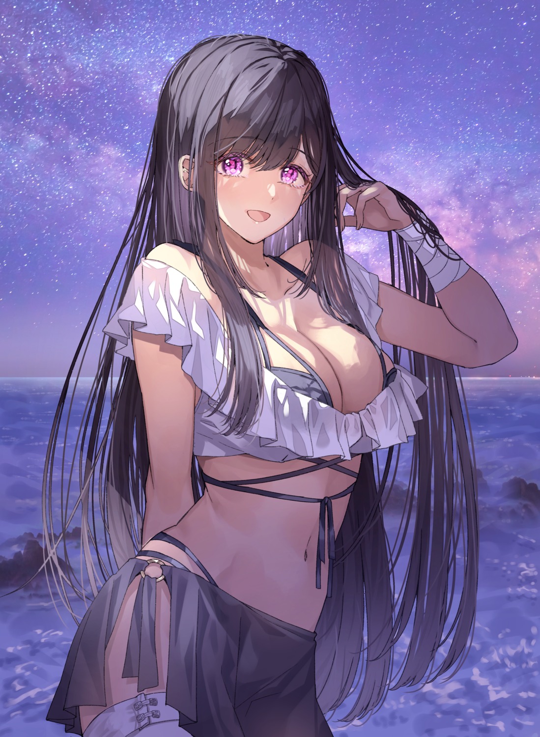 bandages bikini garter matsusatoru_kouji swimsuits