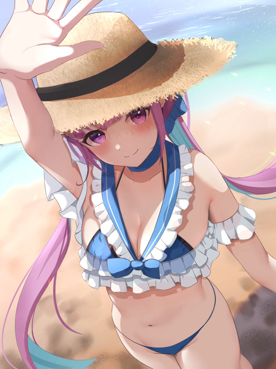 bikini hololive minato_aqua swimsuits tokutokenzen