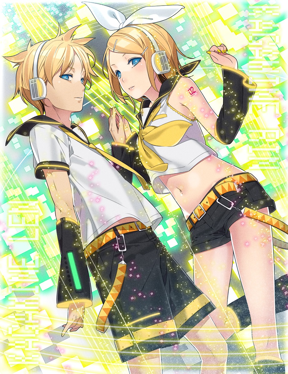 ama_mitsuki kagamine_len kagamine_rin vocaloid