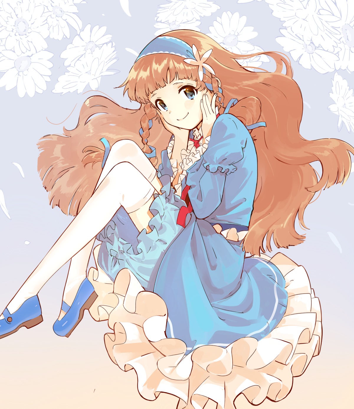 dress thighhighs urata_asao