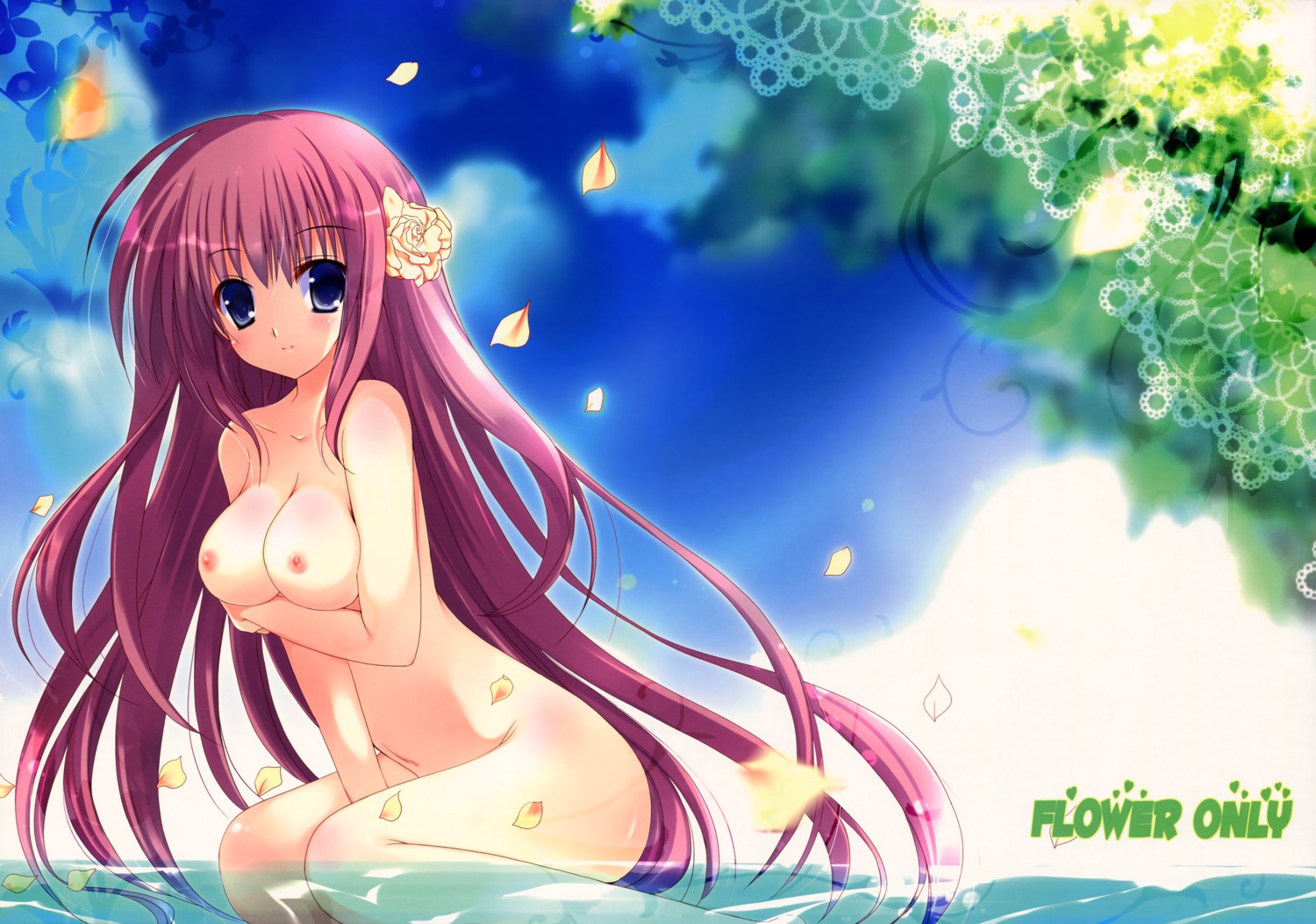 breast_hold cocotto mizusawa_mimori naked nipples