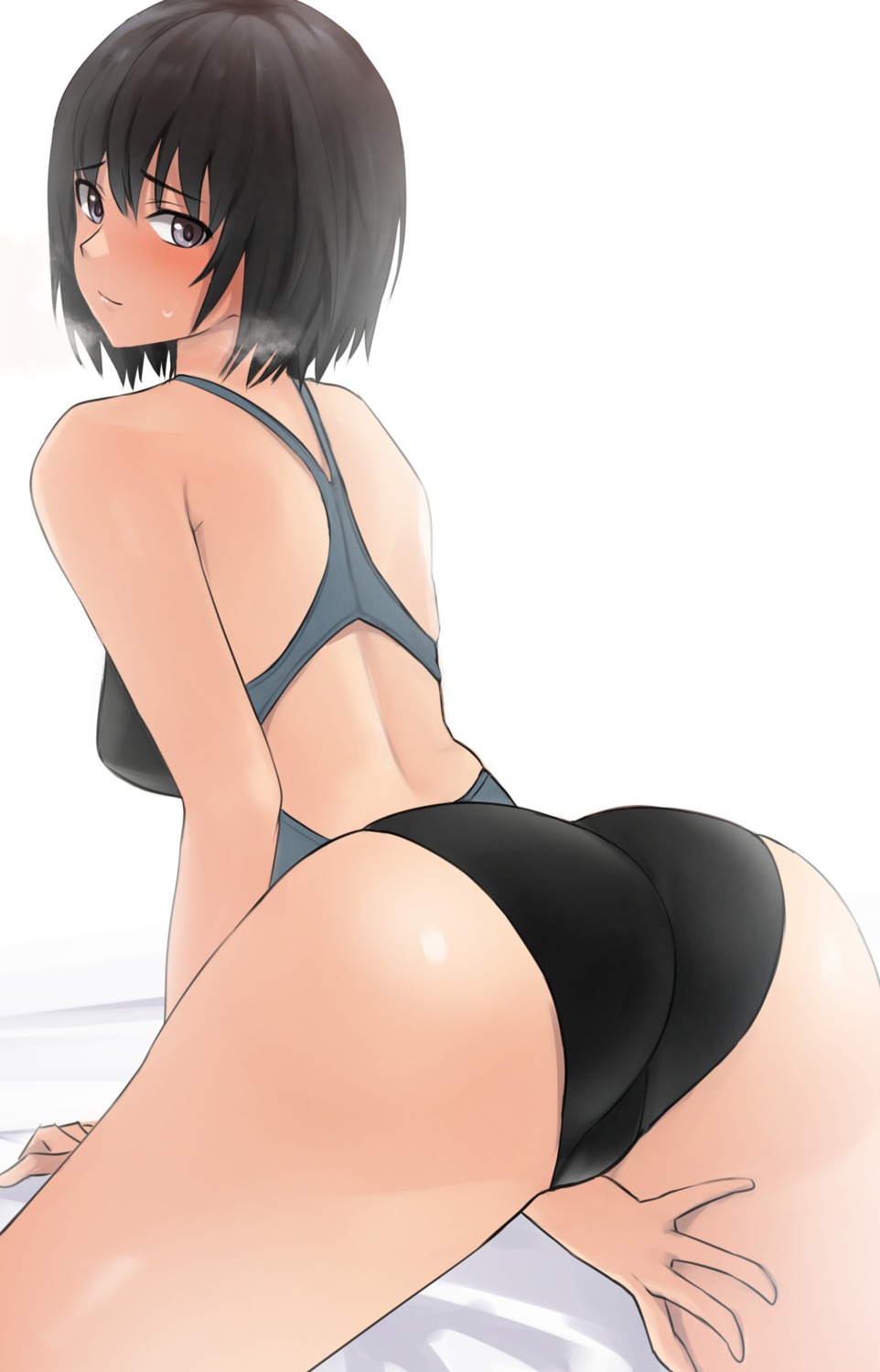 amagami ass nanasaki_ai swimsuits yoo_tenchi