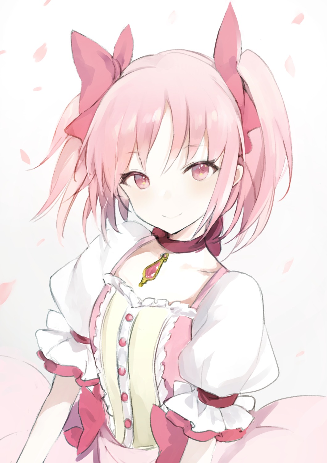 dress kaname_madoka lpip puella_magi_madoka_magica skirt_lift