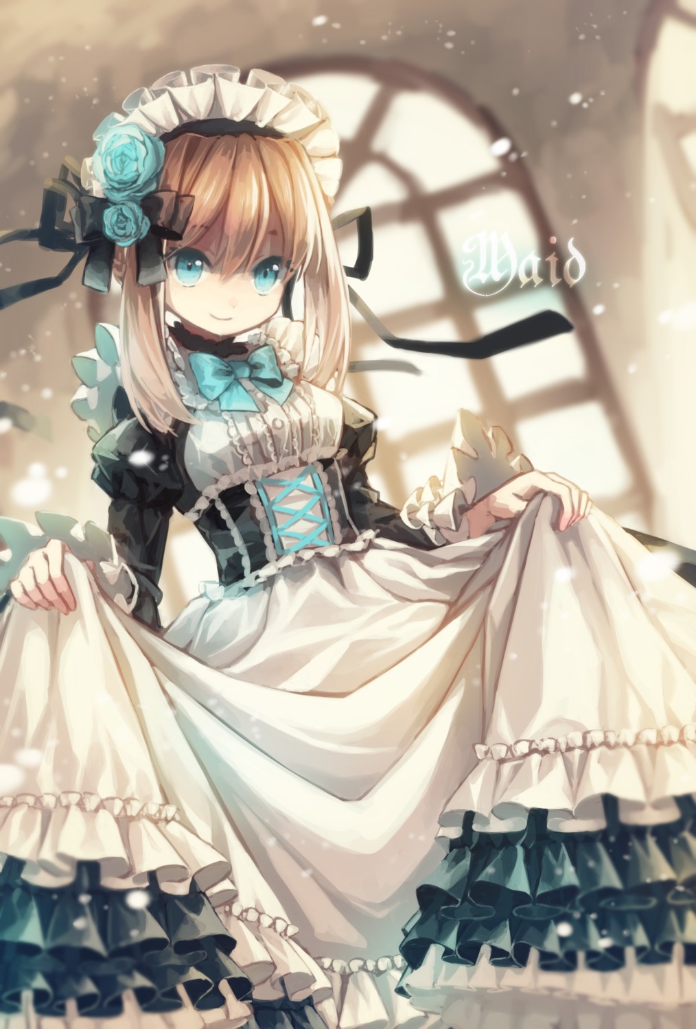 maid skirt_lift yumeichigo_alice