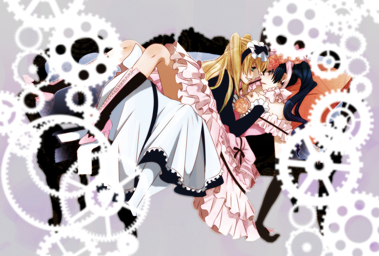 alois trancy and ciel phantomhive wallpaper