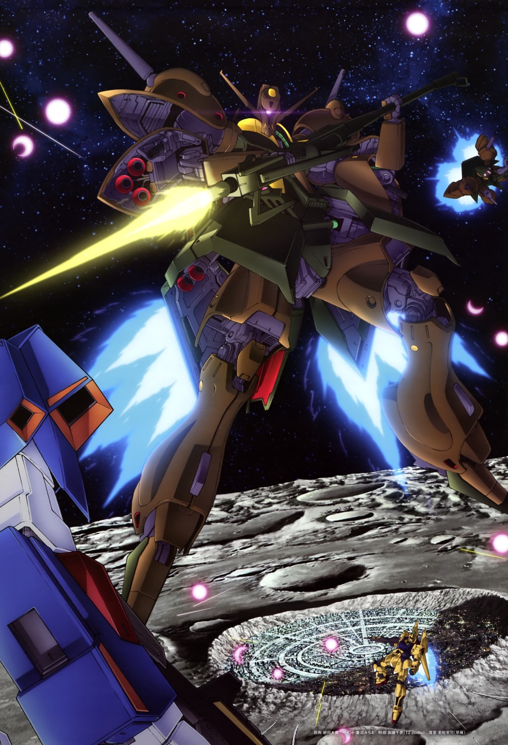 gabthley gun gundam mecha zeta_gundam