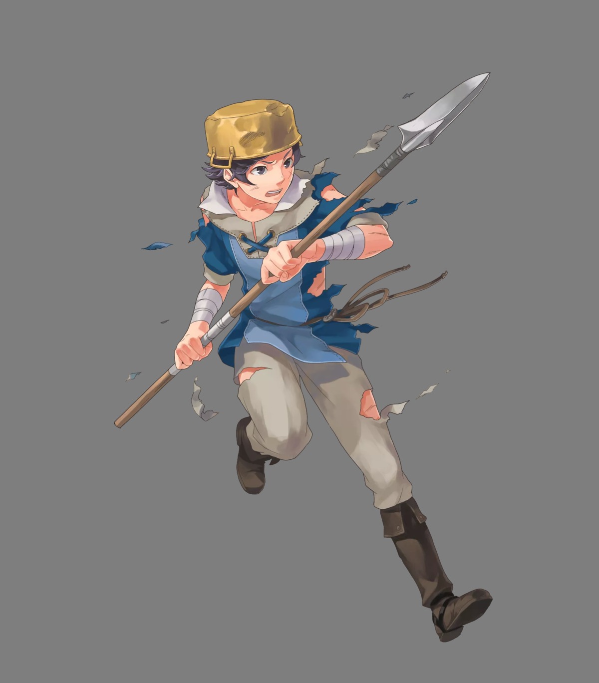 donnel fire_emblem fire_emblem_heroes fire_emblem_kakusei nintendo okaya torn_clothes transparent_png