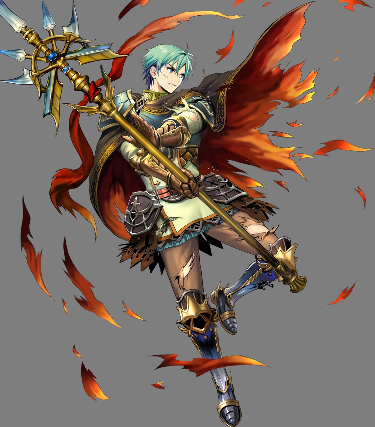 armor asatani_tomoyo ephraim fire_emblem fire_emblem:_seima_no_kouseki fire_emblem_heroes nintendo torn_clothes transparent_png weapon