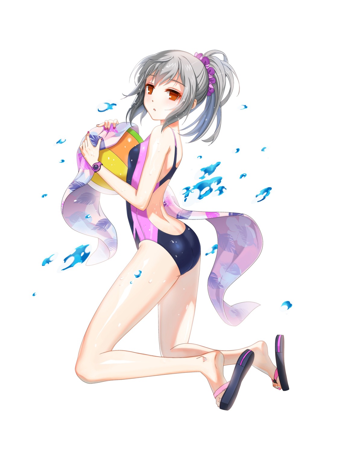 ass closers swimsuits tagme tina_(closers) wet