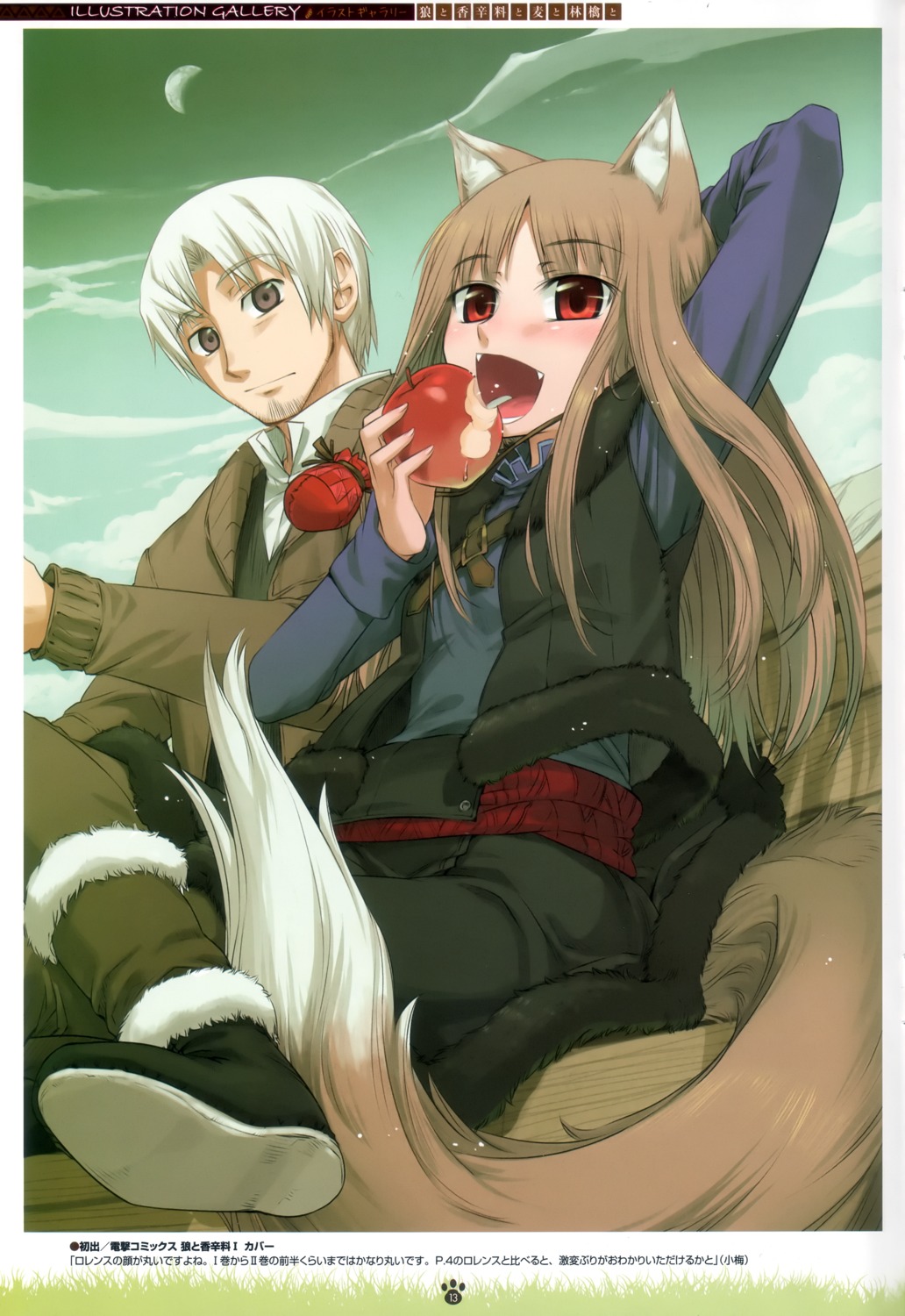 animal_ears craft_lawrence holo koume_keito spice_and_wolf tail