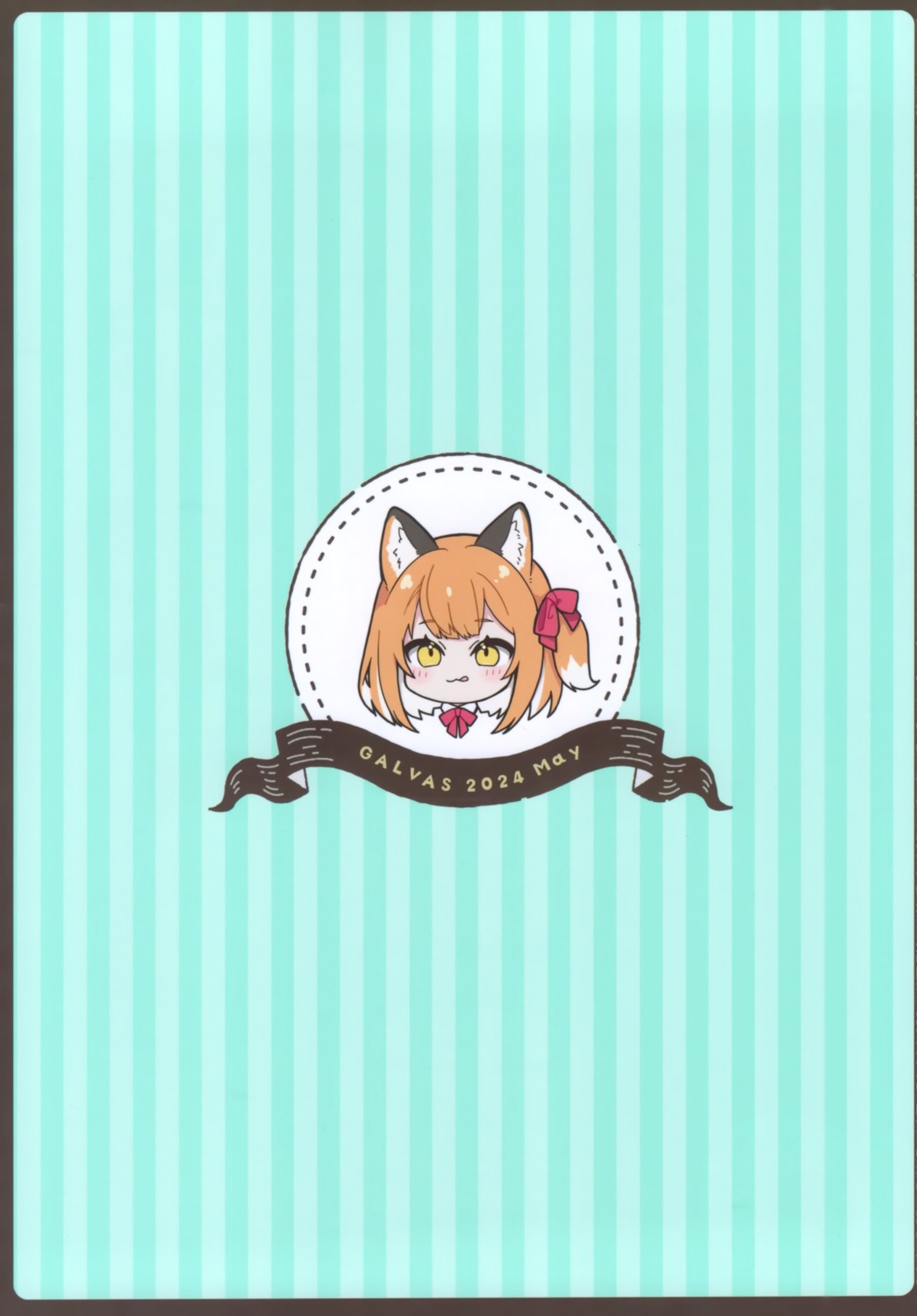 animal_ears chibi galvas kamiyoshi_rika kitsune