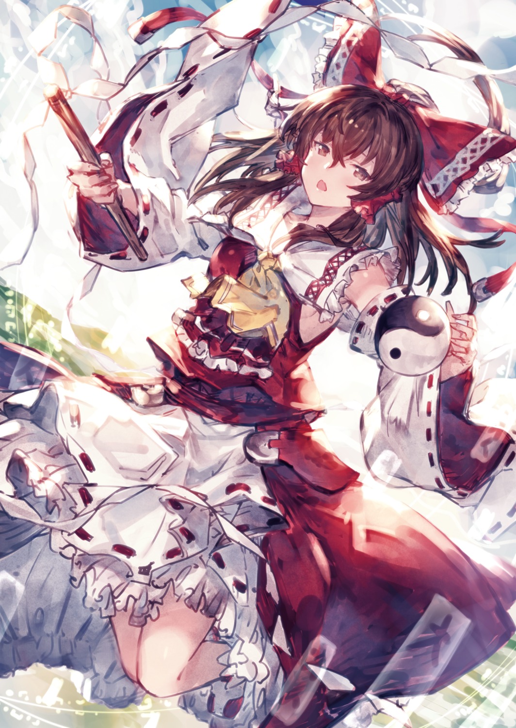 benitama hakurei_reimu miko touhou