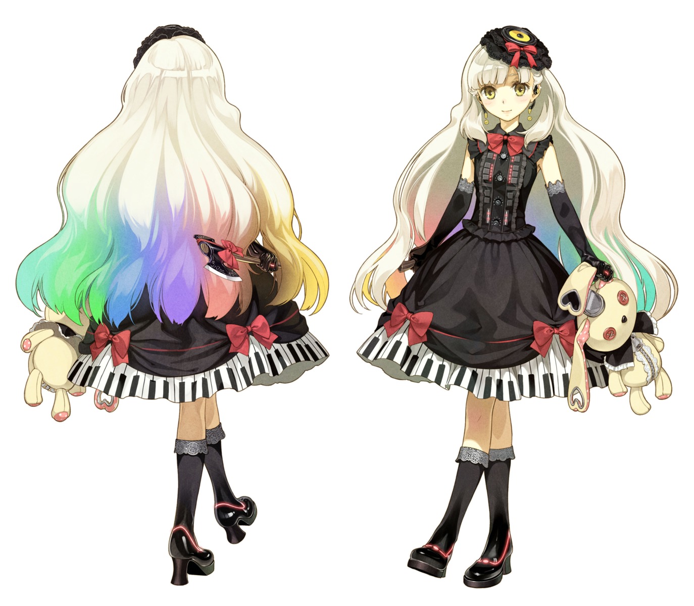 heels hidari mayu_(vocaloid) vocaloid