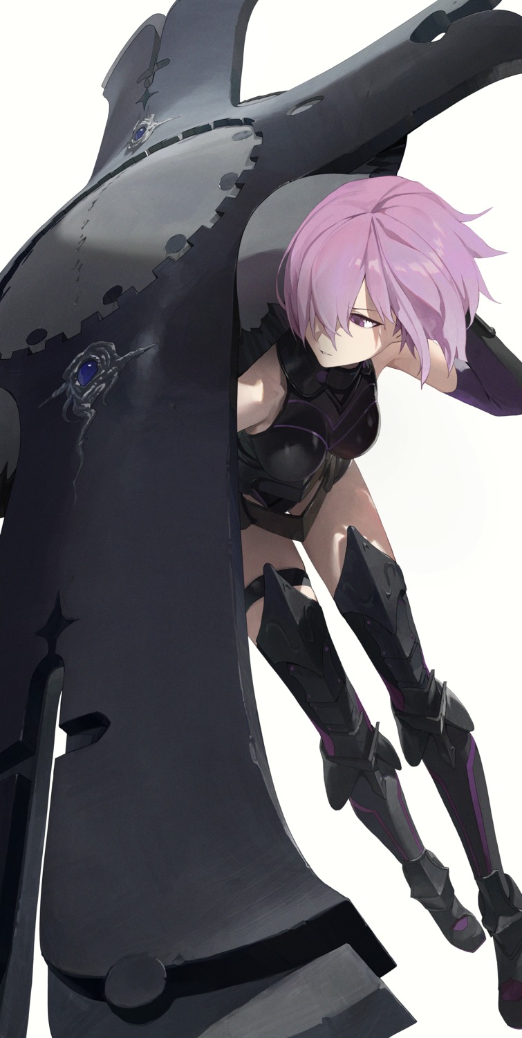 armor fate/grand_order garter leotard mash_kyrielight modare