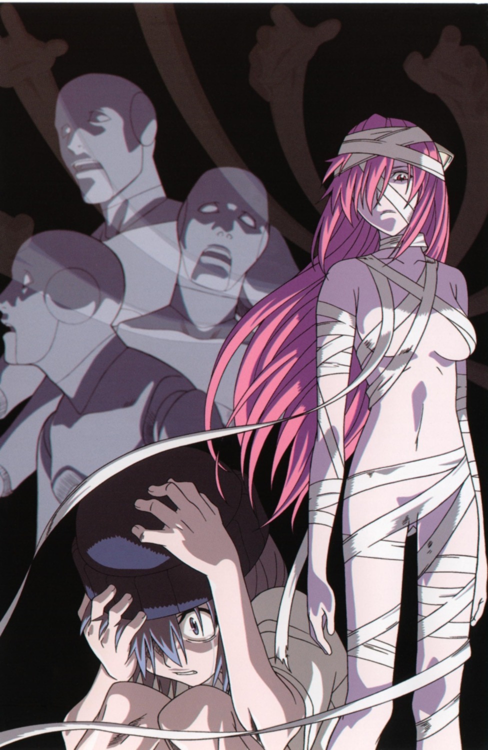 bandages elfen_lied lucy naked