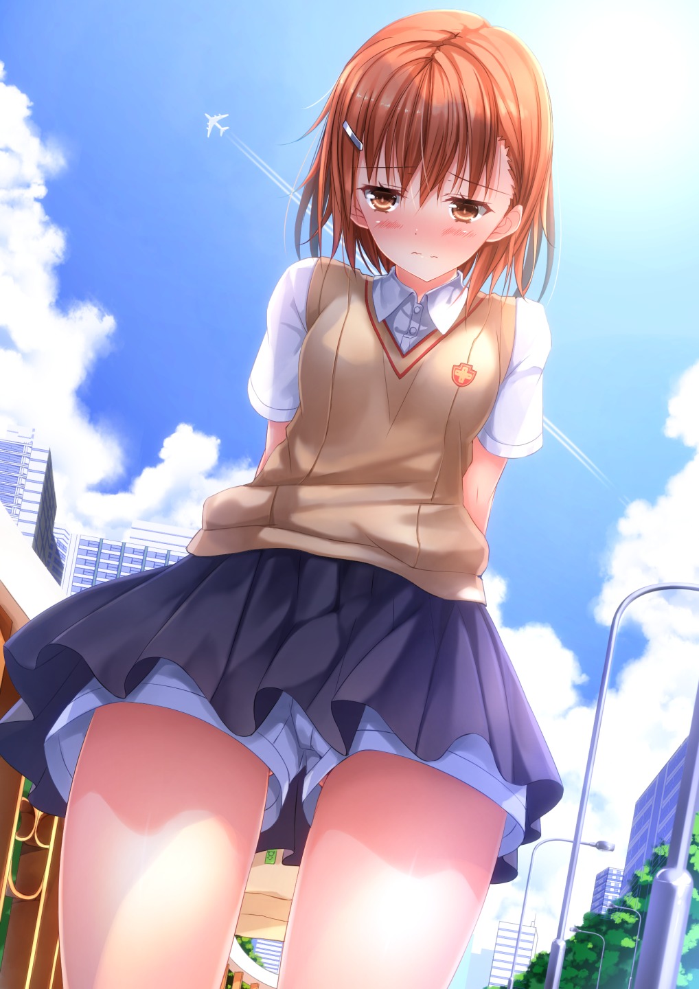 misaka_mikoto seifuku swordsouls to_aru_kagaku_no_railgun to_aru_kagaku_no_railgun_s to_aru_majutsu_no_index