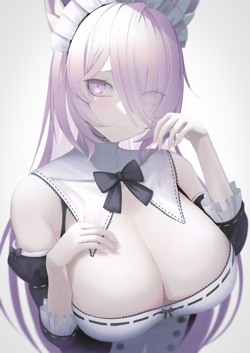 cleavage eigo_ichii maid