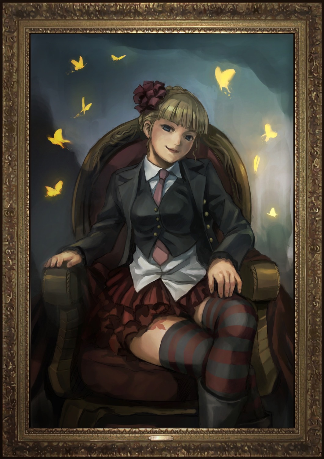 beatrice thighhighs umineko_no_naku_koro_ni