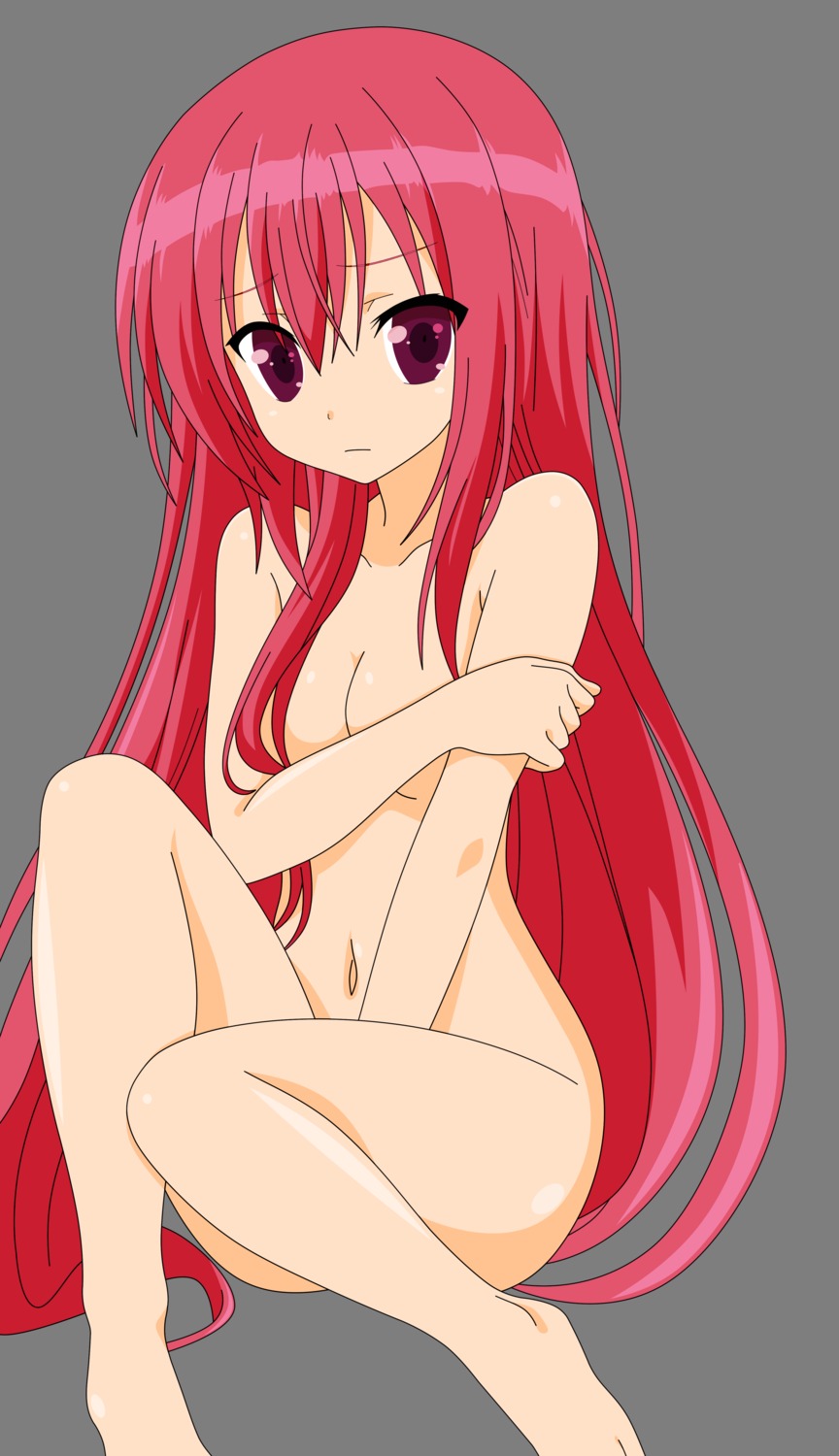 claire_rouge naked seirei_tsukai_no_blade_dance transparent_png vector_trace