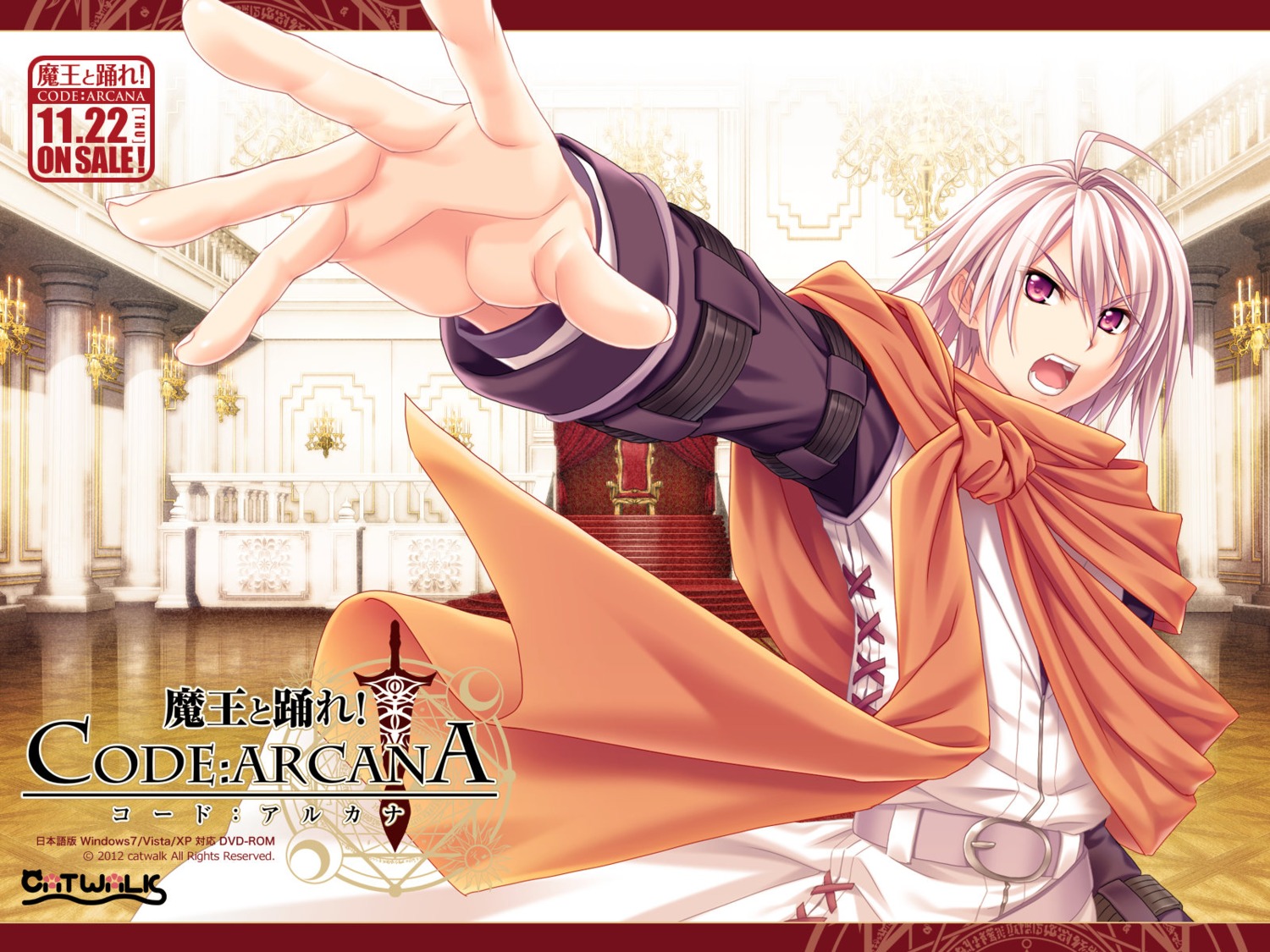 catwalk kannatsuki_noboru male maou_to_odore! maou_to_odore!_code:arcana wallpaper