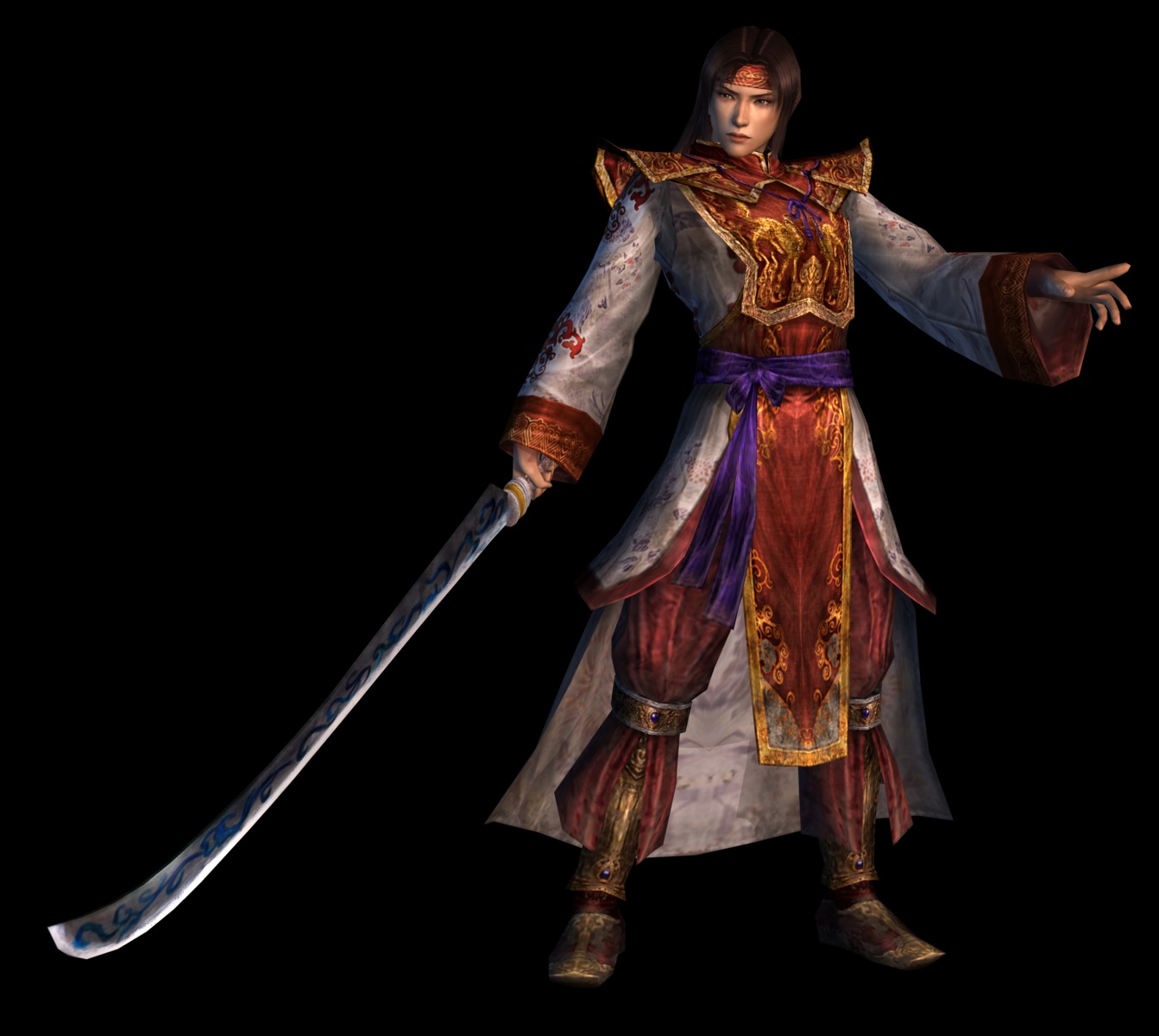 cg dynasty_warriors male sword zhou_yu